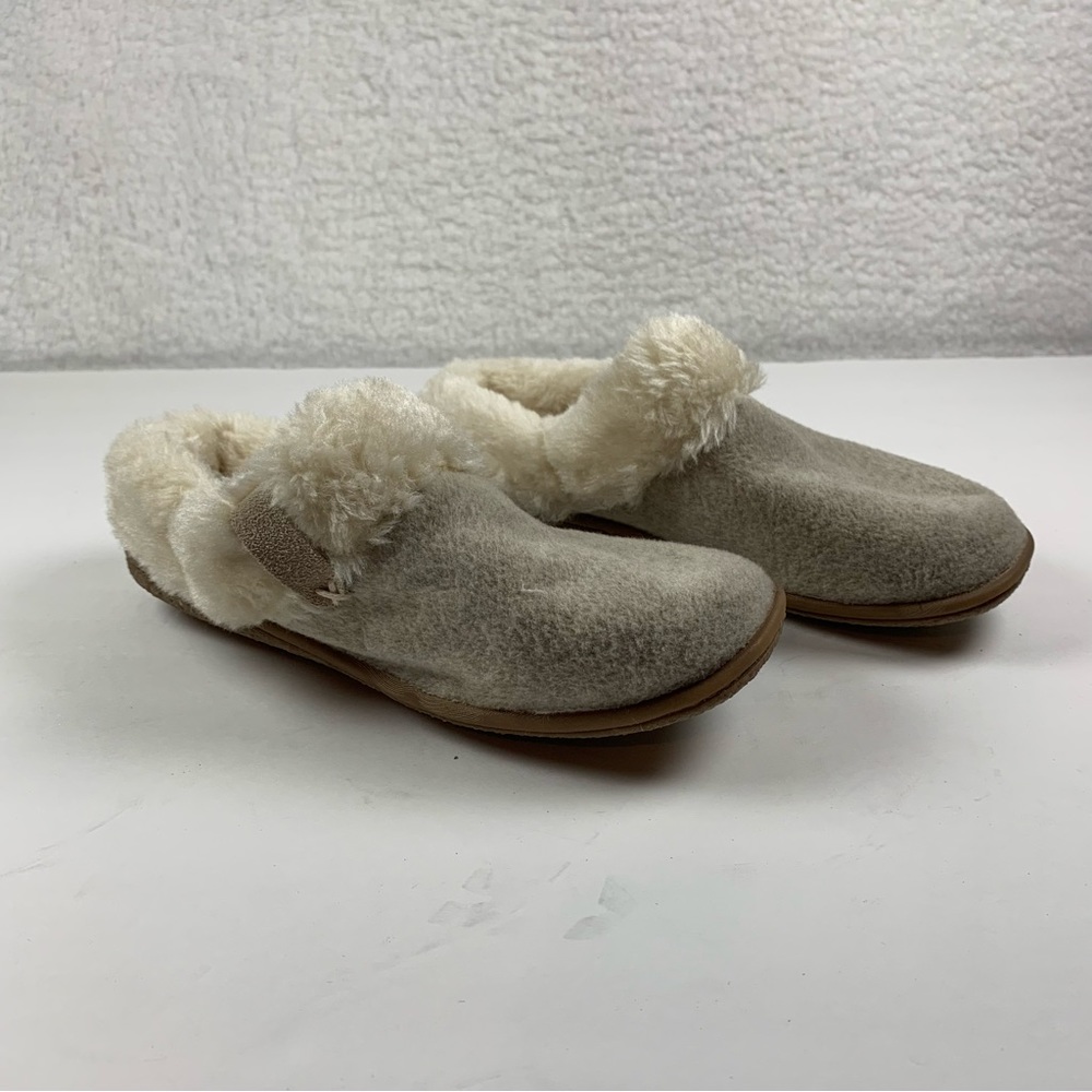 Minnetonka Women's‎ Camp Collar Scuff Slippers - Size 5 M NWOB 7098